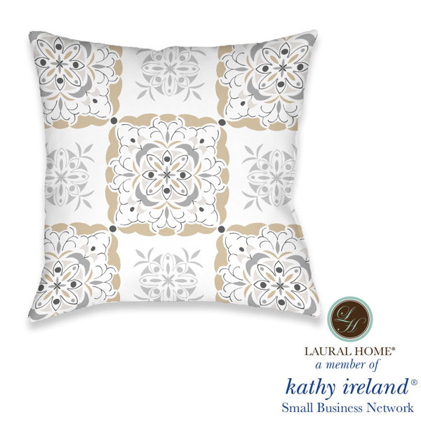 KAOL kathy ireland HOME Peaceful Elegance Medallion 18" x 18